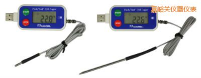 嘉峪關(guān)FlashLink® USB Logger 帶外部探頭可重復(fù)使用數(shù)據(jù)記錄儀(鈍頭)