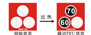 章丘示溫片