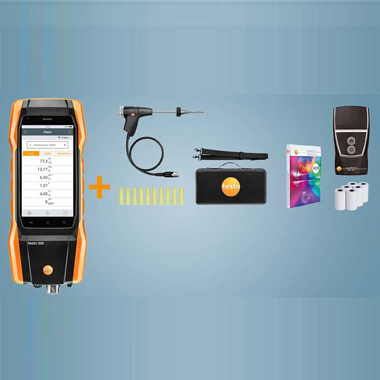 testo300LL長壽命煙氣分析儀基礎(chǔ)款2(二組分)