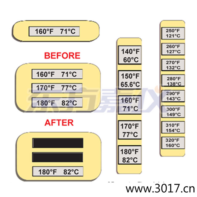 溫度指示標簽 高溫ThermoLabel標簽